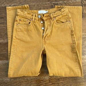 And & Other Stories, purchased in Spain Button down jeans denim US size 26 women